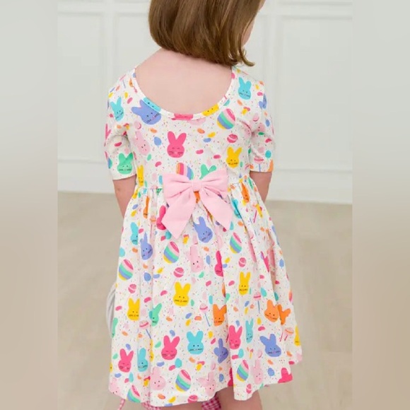 Sugar Rush Short Sleeve Knit Twirl Dress - Picture 2 of 6